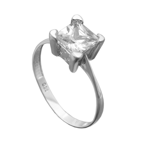 Ring, mit Zirkonia, Silber 925