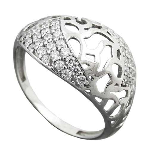 Ring mit Zirkonias Silber 925